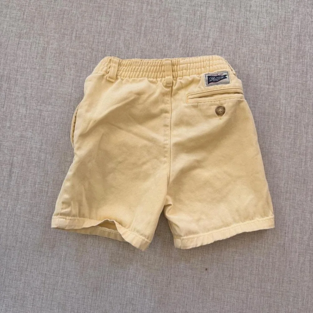 Vintage Old Navy butter yellow shorts  Toddler 2T